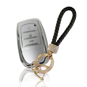 スマートキーケース トヨタ TOYOTA 90系 ヴォクシー ノア NOAH VOXY 30系 アルファード ヴェルファイア キーホルダー セット キーカバー カーアンドベル KAN002608