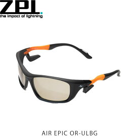 ZPI 偏光サングラス 偏光グラス AIR EPIC エアーエピック オレンジ×ウルトラライトブラウングレー ZPI4580168537755