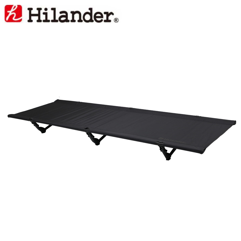 Hilander(ハイランダー) 軽量アルミローコット  ブラック HCA0244