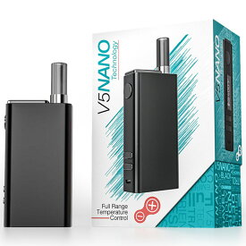 Flowermate V5NANO Vaporizer フラワーメイト ブイファイブナノ ヴェポライザー 加熱式タバコ 電子タバコ スターターキット シャグ 葉タバコ パイプ葉 ドライハーブ 本体 コンダクション バッテリー 電池 交換式 Hilax 【送料無料】