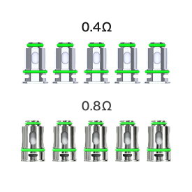 Eleaf GTL 対応 互換 交換 コイル 5個入り イーリーフ ジーティエル コンパック アイジャスト エーアイオー ポッド アイソロ エアー 装着 消耗品 パーツ メッシュ カンタル 抵抗 予備 スペア coil 0.4Ω 0.8Ω 電子タバコ VAPE ベイプ pod 濃厚 【送料無料】