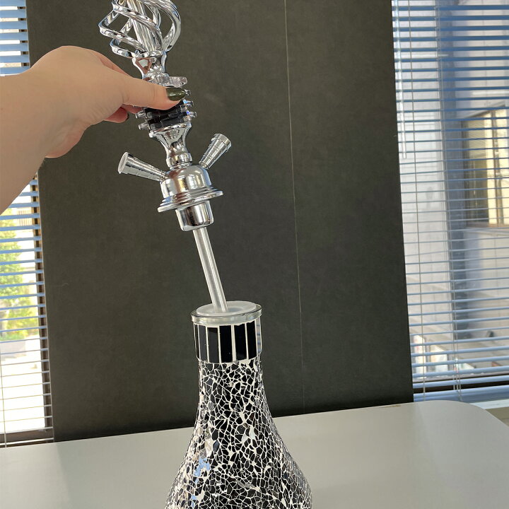 楽天市場】シーシャ 本体 フーカ Shisha Hookah セット モザイク柄 