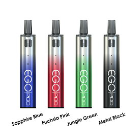 Joyetech eGo Pod AST バージョン aio 1000mAh 内蔵バッテリー ジョイテック イーゴー ポッド 2ml 電子タバコ VAPE ベイプ スターターキット 本体 POD型 カートリッジ付 サイドフィル DL MTL 小型 コンパクト 爆煙 Hilax