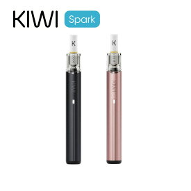 KIWI Spark 本体 咥え心地タバコ タバコスティック 紙フィルター 電子タバコ pod型 vape べイプ ベープ ポッド 初心者 おすすめ 味重視 POD 本体 Type-C タール ニコチン0 加熱式タバコから乗り換え カートリッジ フレーバー イタリア