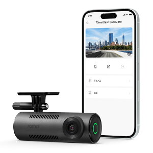�h���C�u���R�[�_�[ 70mai M310 �����^ �戵�ȒP 2K 300����f �t��HD �h�����R 1�J���� G�Z���T�[ �ً}�^�� 24���Ԓ��ԊĎ� WDR���� �^�C�����v�X ���[�v�^�� �Î��@�\ 3D�m�C�Y�����Z�p �ϔM�\�� 
