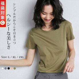 【在庫処分1,000円均一】【福袋対象C】 tシャツ レディース 春 夏 半袖 クルーネック 無地 カットソー トップス ブラック ホワイト カーキ ベージュ ダークグレー おしゃれ カジュアル シンプル コットン 綿100% 夏服