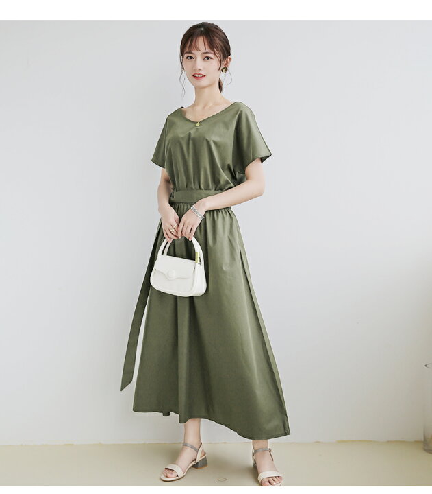 楽天市場】【2点20%OFFクーポンで2000円】 【即納】 ワンピース リネン 
