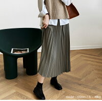 プリーツスカートロングプリーツスカートレディース春秋冬ゴムハイウエスト着痩せマキシロング丈マキシ丈フレアロングスカートマキシスカートフレアスカートボトムス大きいサイズトレンドふんわりシンプル通勤無地体型カバー送料無料