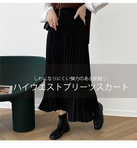 プリーツスカートロングプリーツスカートレディース春秋冬ゴムハイウエスト着痩せマキシロング丈マキシ丈フレアロングスカートマキシスカートフレアスカートボトムス大きいサイズトレンドふんわりシンプル通勤無地体型カバー送料無料