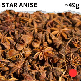訳あり 在庫処分 【 割れ 】 スターアニスホール 50g ハッカク 八角粉末 スターアニスホール スターアニスパウダー スパイス ハーブ ハーブティー 原型 ホール 調味料 ポイント消化B