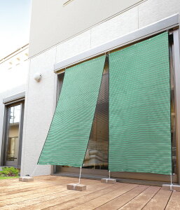 すだれ 簾 スダレ 遮熱 遮光 UVカット アルミ蒸着加工 日本製 幅90×高さ185cm