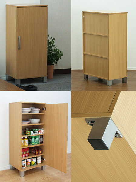 ナチュラルシューズBOX◇ワンドア(1door)W45cm:シューズラック下駄箱靴箱:画像2