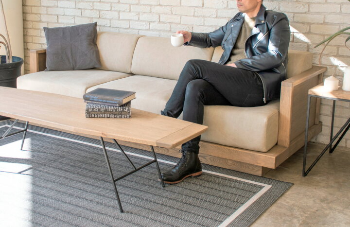 楽天市場】天然木オーク材製フレーム仕様 高級ソファー SOFA 