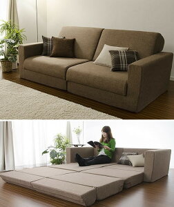 190cm { Ch\t@xbh Sofa Bed |PbgRC XvO dl 傫 uE O[