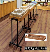 楽天市場】キャスター付き ワゴン（ショーケース｜オフィス収納 
