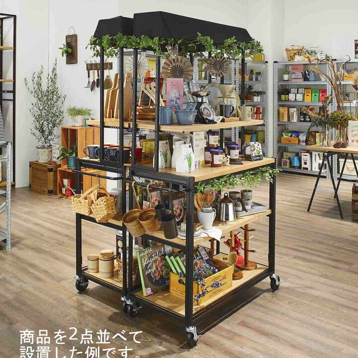 楽天市場】商品ディスプレイワゴン マルシェ 出店 屋台 イベント 