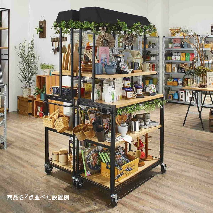 楽天市場】商品ディスプレイワゴン マルシェ 出店 屋台 イベント 