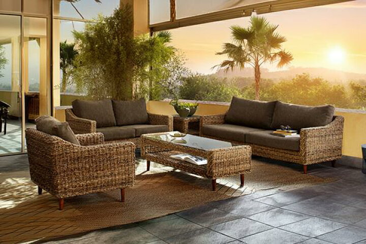 楽天市場】ソファ SOFA 籐風椅子 アジアンリゾートシリーズ ラタン風 