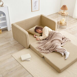 �\�t�@�x�b�h sofabed ������� �R���p�N�g ���̎q �܂肽���ݎ� �t�@�u���b�N �x�[�W�� �u���E�� �O���[ �z���C�g �N�b�V�����t��