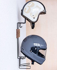 壁への取り付け式 ヘルメットハンガー日本製