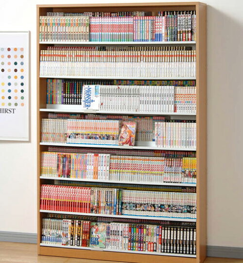段違い収納コミック本棚超大型bookshelf大容量送料無料CMS1190最大1078冊