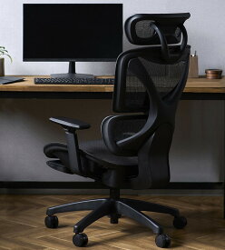 オフィスチェアー ハイバック ヘッドレスト フットレスト 付き chair 椅子 いす イス ワークチェア デスクチェア 学習いす 書斎