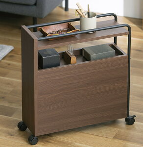 木製パーテーション マガジンラック付き キャスター付き パーティション カフェ間仕切り ワゴン キッチンワゴン スクリーン 衝立 kkkez