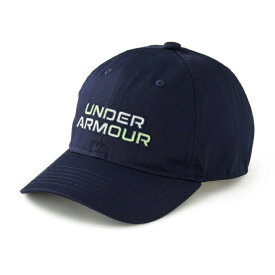 【沖縄県内（離島含）3，300円以上送料無料】アンダーアーマー 帽子 キャップ ジュニア UA Branded Hat キャップ 1370832-410 UNDER ARMOUR