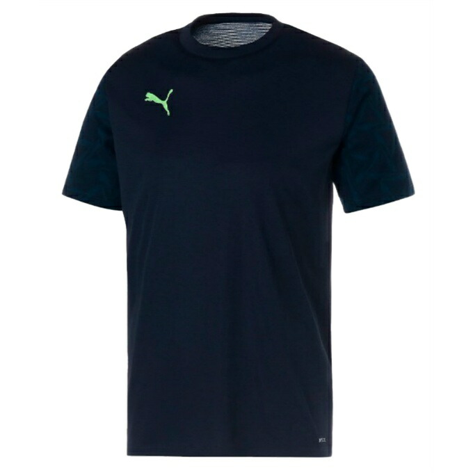 プーマ サッカーウェア プラクティスシャツ 半袖 メンズ INDIVIDUAL トレーニング ハイブリッド 半袖 Tシャツ 658460-06 PUMA