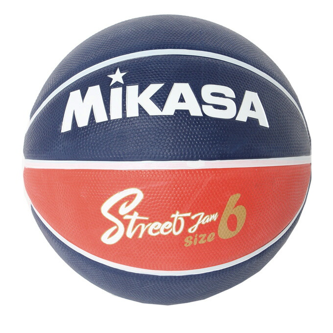 ミカサ MIKASA バスケットボール 6号球 バスケゴムボール BB602B-NBRW-EC