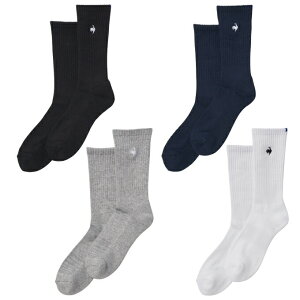 ルコックスポルティフ le coq sportif ゴルフ ソックス メンズ 定番レギュラー丈ソックス QGBWJB00