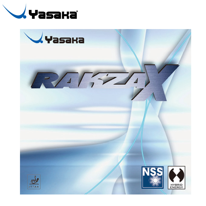 強打が生きるスピードスピン ヤサカ 初売り 35％OFF Yasaka ラクザX エナジー型裏ソフトラバー B-82 卓球ラバー RAKZA X