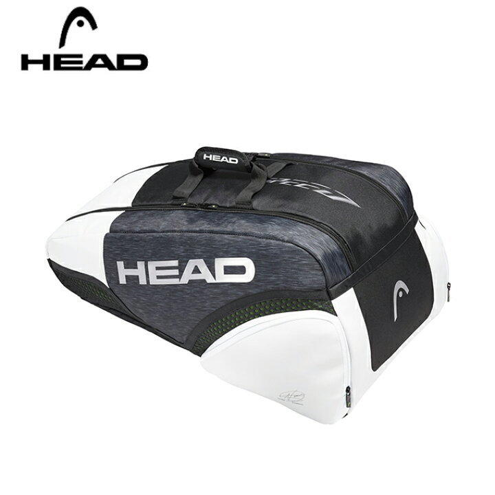 楽天市場】ヘッド(HEAD) (ラケット9本収納可能) スーパーコンビ 9R 
