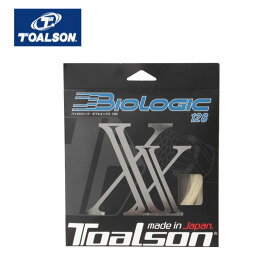 トアルソン TOALSON 硬式テニスガット バイオロジック128XX 7202820N 【メール便可】 rkt