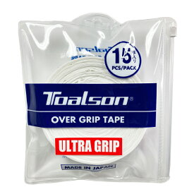 トアルソン TOALSON テニス バドミントン グリップテープ ウルトラグリップ ULTRA GRIP×15 1ETG0559【メール便可】【メール便可】 rkt