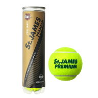 ダンロップ DUNLOP 硬式テニスボール セット セントジェームスプレミアム St.JAMES PREMIUM 4ヶ入りボト…