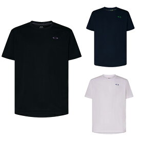 オークリー テニスウェア Tシャツ 半袖 メンズ SLANT PLAIN SS 9.0 FOA406378 OAKLEY 【メール便可】 rkt