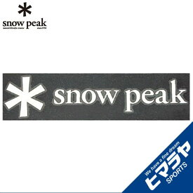【エントリーでポイント最大15倍！】スノーピークロゴステッカー アスタリスクSNV-006 snow peak