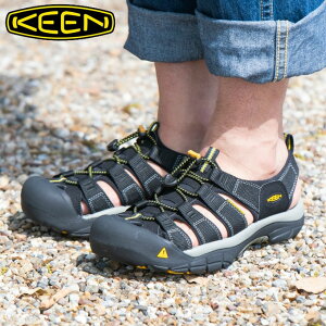 �L�[�� KEEN �T���_�� �����Y �j���[�|�[�gH2 �u���b�N ���F NEWPORT H2 1001907 ���K�i �J�W���A���T���_�� �A�E�g�h�A�T���_�� �X�|�[�c�T���_��