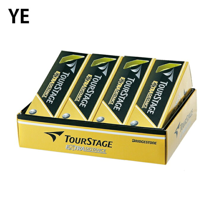 25 Off ツアーステージ Tourstage ゴルフボール Extra Distance イエロー 1ダース 12個 オンライン価格 メンズ Rmladv Com Br
