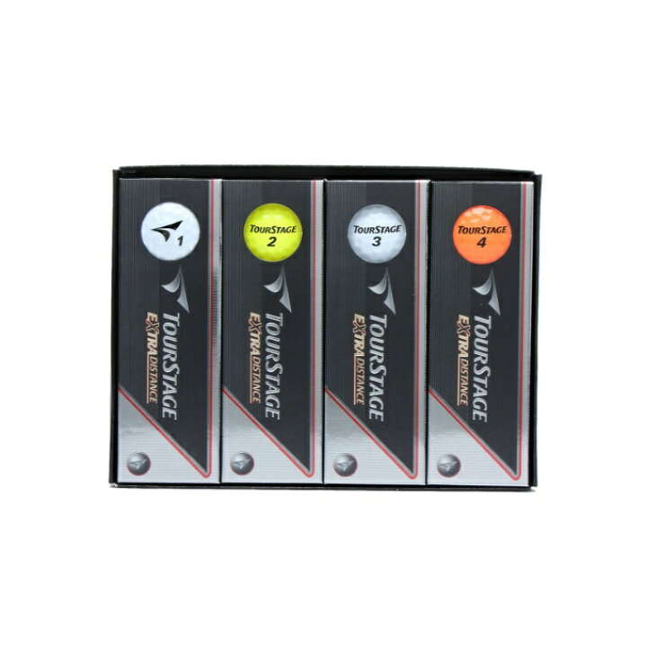 25 Off ツアーステージ Tourstage ゴルフボール Extra Distance イエロー 1ダース 12個 オンライン価格 メンズ Rmladv Com Br