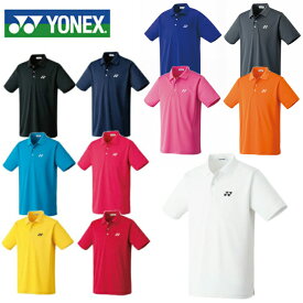 【エントリーでポイント最大15倍！】ヨネックス テニスウェア バドミントンウェア ゲームシャツ メンズ レディース ポロシャツ 10300 日本バドミントン協会審査合格品 YONEX