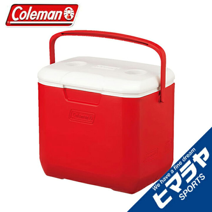 楽天市場 コールマン クーラーボックス 28l エクスカーションクーラー 30qtレッド ホワイト Coleman ヒマラヤ楽天市場店