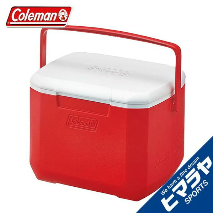 楽天市場 コールマン クーラーボックス 15l エクスカーションクーラー 16qtレッド ホワイト Coleman ヒマラヤ楽天市場店