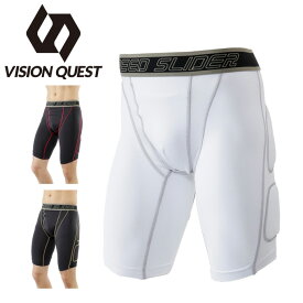 【全品対象最大10%OFF！2025年8月4日20:00〜8月11日1:59】 野球 スライディングパンツ メンズ ストレッチスラパン VQ550405F01 ビジョンクエスト VISION QUEST