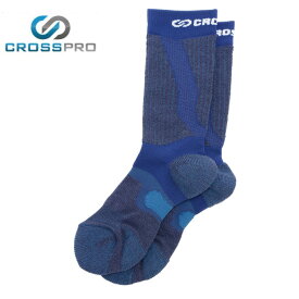 【まとめ買いで最大ポイント10倍6/4 20：00〜6/11 1：59】クロスプロ CROSS PRO トレッキングソックス メンズ レディース 3DFアーチPダブルテーピングクルーCW Z178-100-24-69