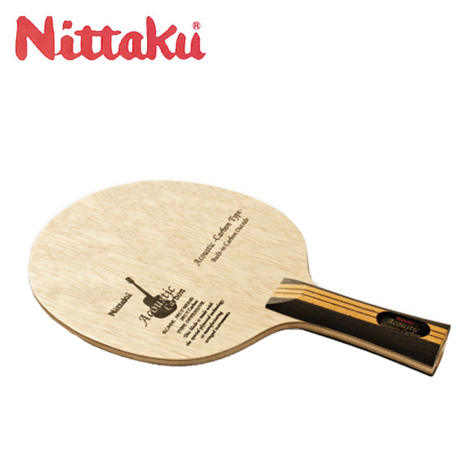 楽天 ニッタク Nittaku 卓球ラケット シェークタイプ アコースティックカーボン FL NC-0385 スポーツ・アウトドア