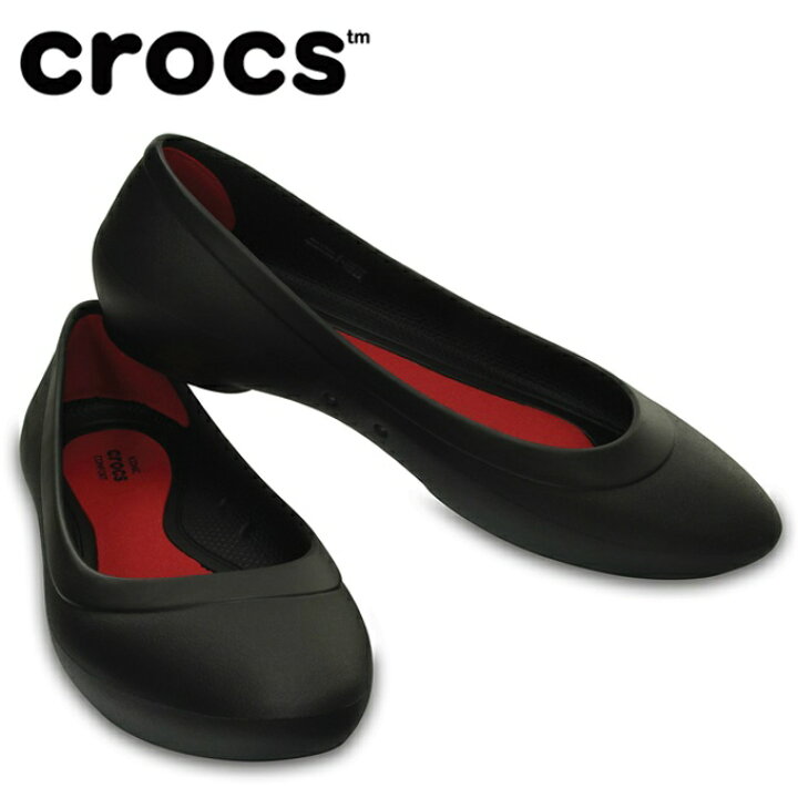楽天市場 クロックス フラットシューズ レディース Women S Crocs Lina Flat クロックス リナ フラット ウィメン 3404 001 Crocs ヒマラヤ楽天市場店