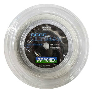 ���l�b�N�X �o�h�~���g���K�b�g 200m���[���K�b�g BG66 0.65mm �A���e�B�}�b�N�X ULTIMAX BG66UM-2 YONEX