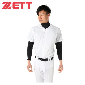 ゼット 野球 練習着 シャツ メンズ ユニフォームニットシャツ BU11814S ZETT